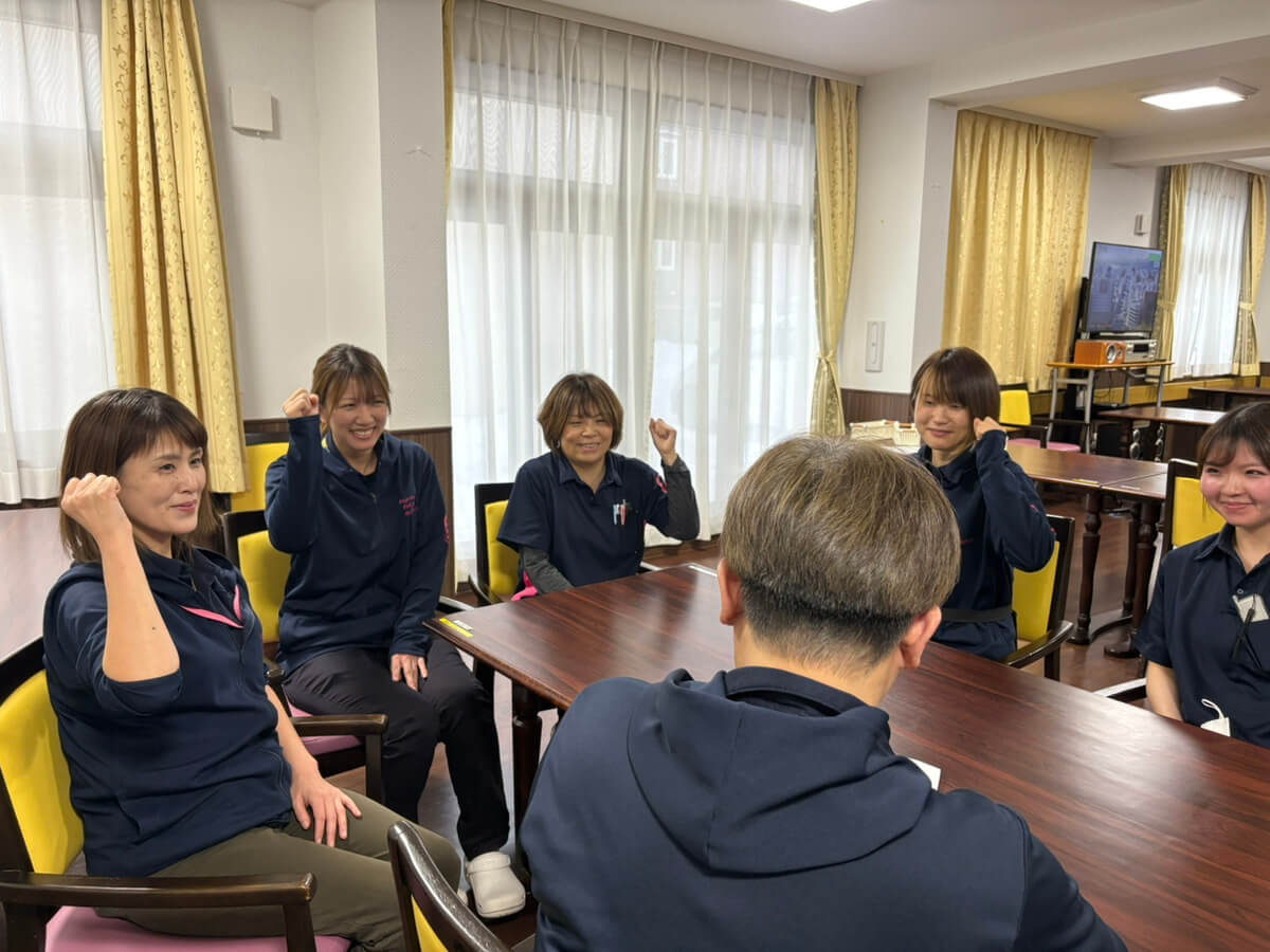 スタッフの様子